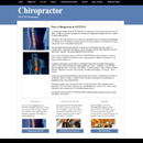 chiropractor landing pages