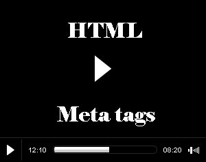 HTML Meta tags