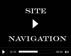 Website navigation links